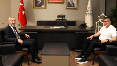 Hatay Mustafa Kemal üniveristesi Rektörü Veysel Eren, hafta başında İskenderun’a