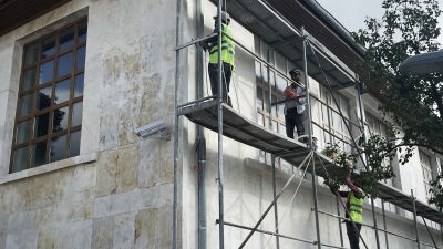 Depremde hasar gören müzenin restorasyonu sonrası hizmet verecek Hatay Müze