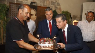 Dörtyol Belediye Başkanı Dr. Bahadır Amaç, Payas Belediye Başkanı Bekir