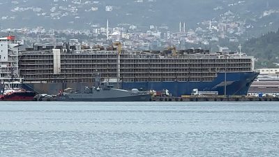 İskenderun Limak Port’a yanaşan NADA Panama bandıralı hayvan gemisi, 27
