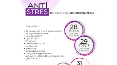 Samandağ Belediyesi, vatandaşların zihinsel, fiziksel ve ruhsal sağlığını desteklemek amacıyla