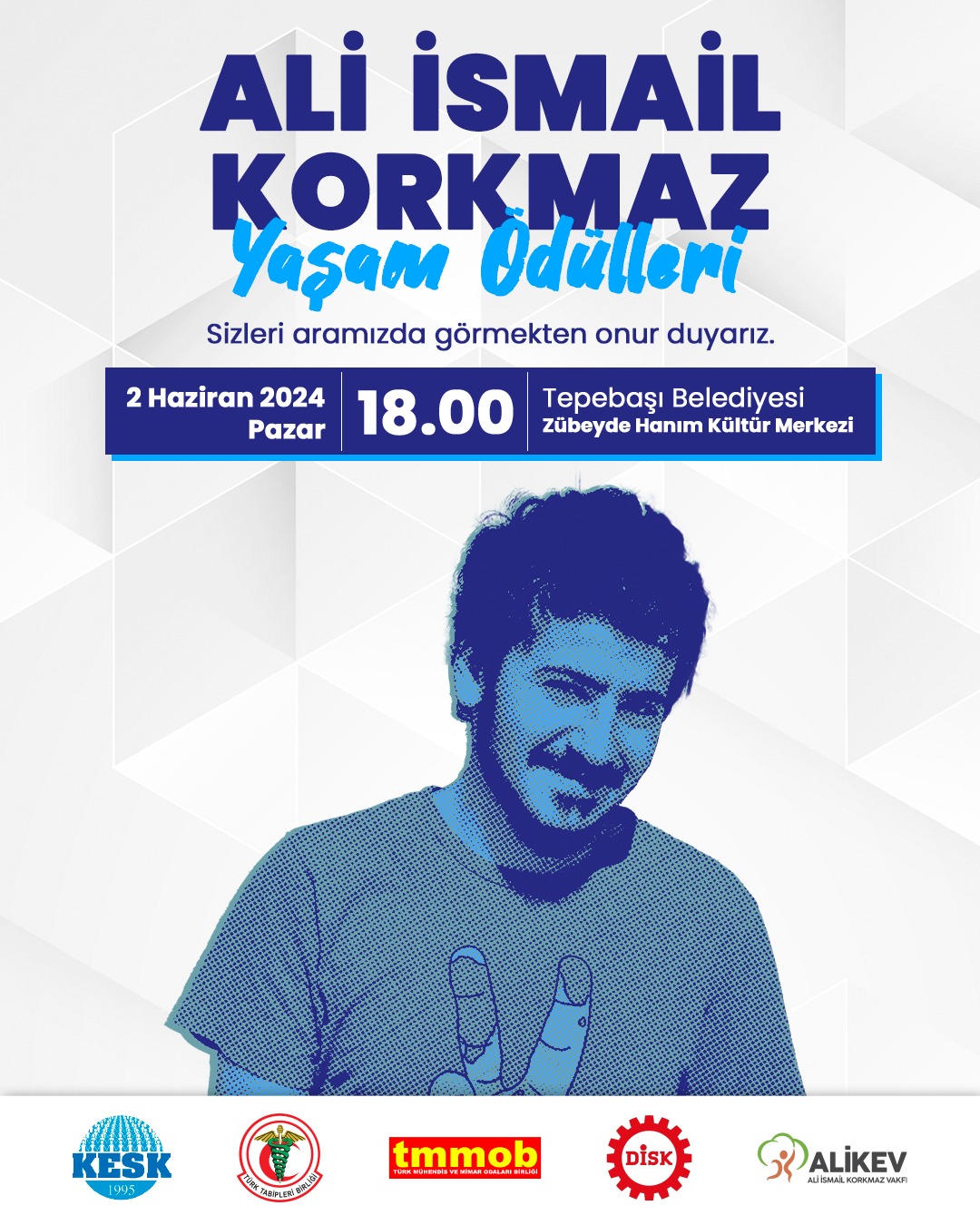 Ali İsmail Korkmaz Yaşam Ödülleri 2 Haziran’da