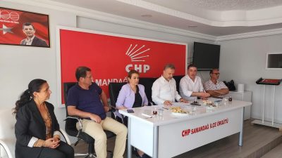 Samandağ’daki rezerv alan, Samandağ CHP İlçe binasında masaya yatırıldı. Samandağ