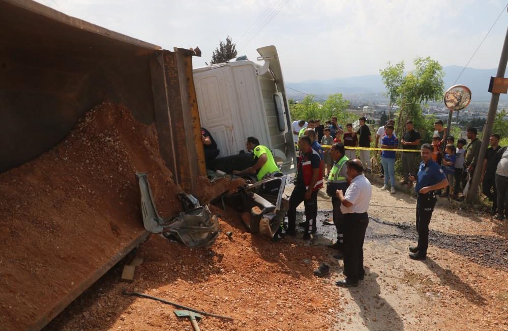 Hatay’ın Antakya ilçesinde, hafriyat