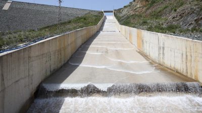 Hatay’ın önemli su kaynaklarından biri olan Büyük Karaçay Barajı, son