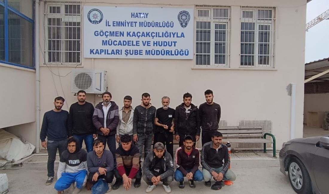 Hatay’ın Antakya ilçesi yakınlarında gerçekleştirilen bir operasyon, göçmen kaçakçılığı suçlarıyla