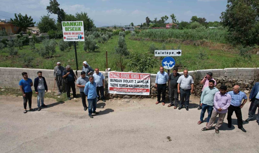 Hatay’ın Kırıkhan ilçesi Camuzkışlası