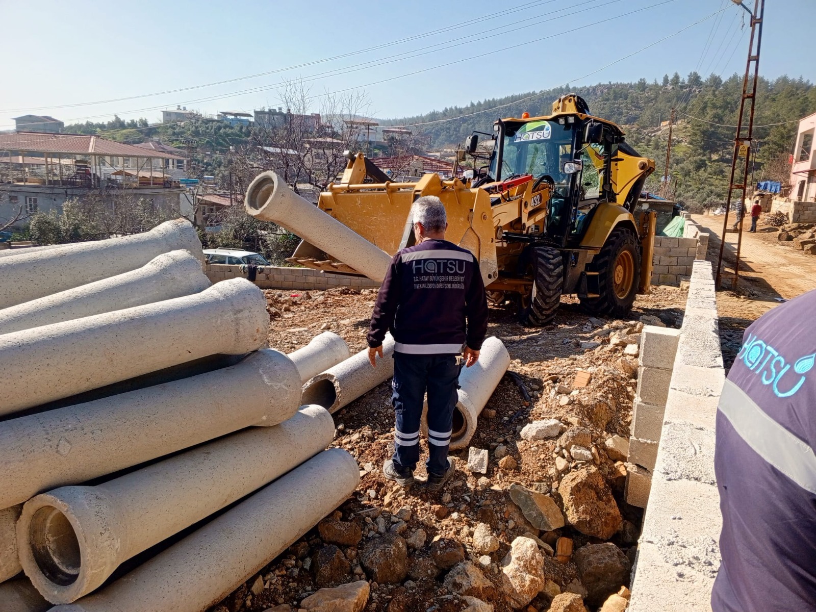 HATSU, Hassa ve Antakya’da Atık Su Hattı İnşaatlarını Tamamladı