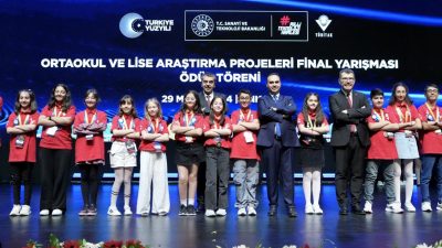 MEB-TÜBİTAK ortak proje yarışmasının finalinde 3.400 okuldan 808 öğrencinin yer