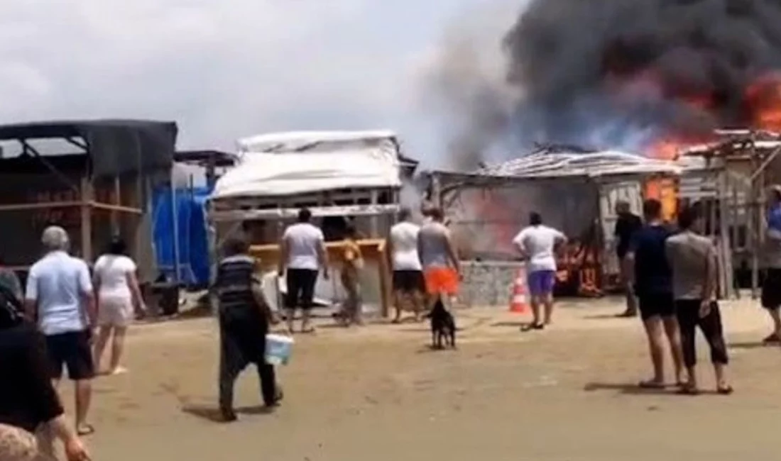 Hatay’ın Erzin ilçesinde çıkan