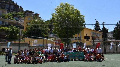 Hatay’ın Dörtyol ve Belen ilçelerinde, Gençlik ve Spor Bakanlığı tarafından