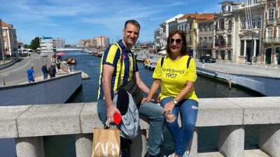 Antakyalı iş insanı Tuncay Eraslan ve bankacı eşi Bn. Eraslan,