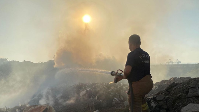 Hatay’ın İskenderun ilçesinde çöplük alanda çıkan yangın söndürüldü. Modern Evler