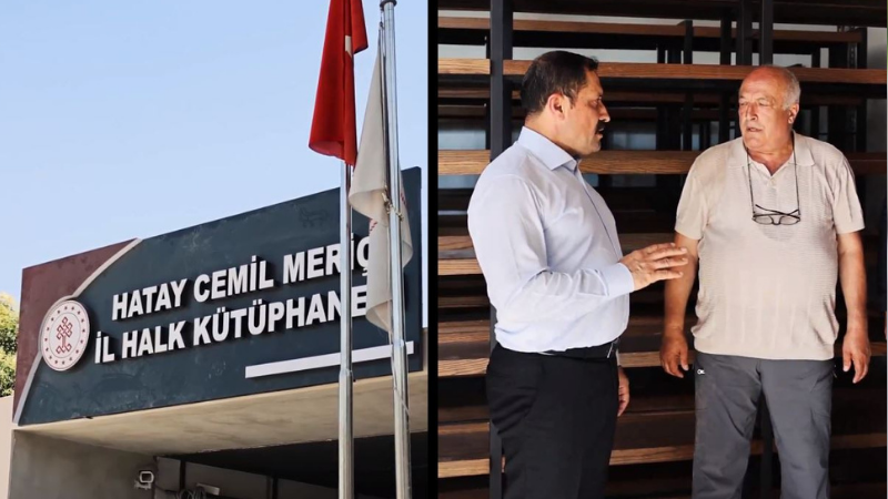 Cemil Meriç Kütüphanesi Yeniden Açılıyor