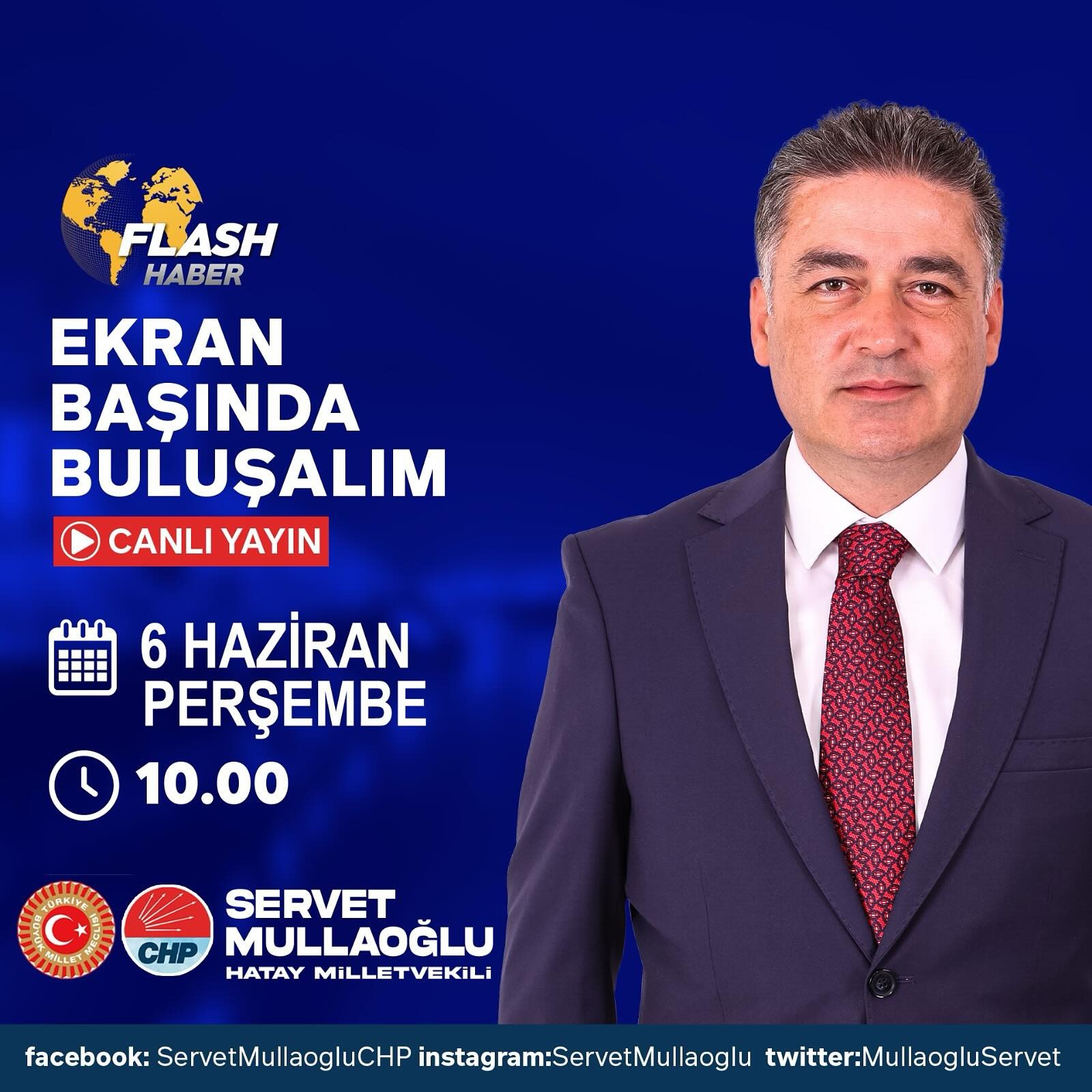 Mullaoğlu, Flash Haber’in Canlı Yayın Konuğu