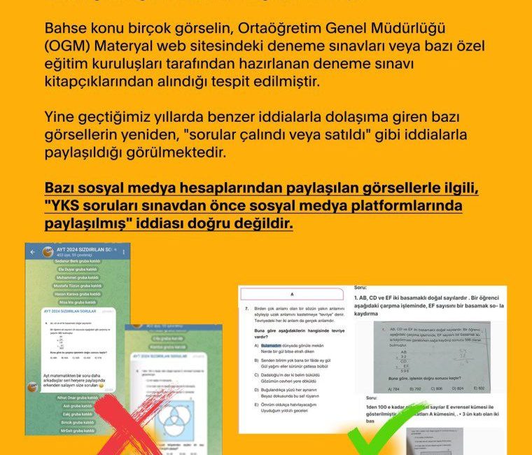 Cumhurbaşkanlığı İletişim Başkanlığı Dezenformasyonla