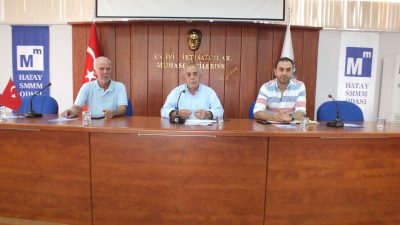 Hatay Serbest Muhasebeci Mali Müşavirler Odası Danışma Meclisi, 12 Haziran’da