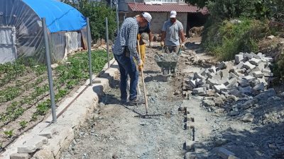 Yayladağı Belediye Başkanı Mehmet Yalçın, Hatay Büyükşehir Belediyesi ile işbirliği
