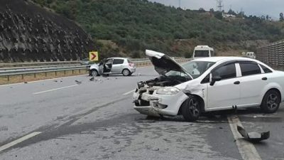 İskenderun TEM Otoyolu üzerinde meydana gelen trafik kazasında 4 vatandaş