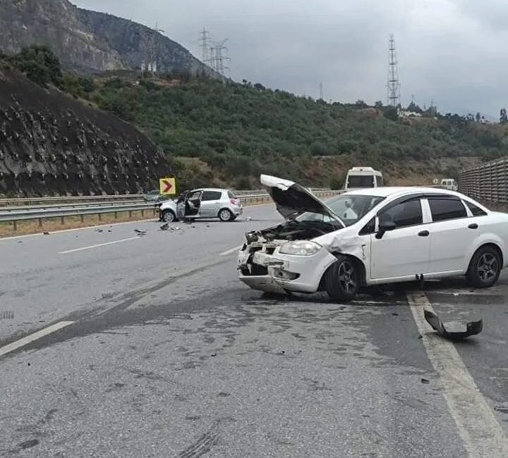 İskenderun TEM Otoyolu üzerinde