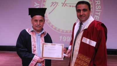Hatay’da 8. üniversitesinden mezun olan 63 yaşındaki İsmail Güzelmansur, 35