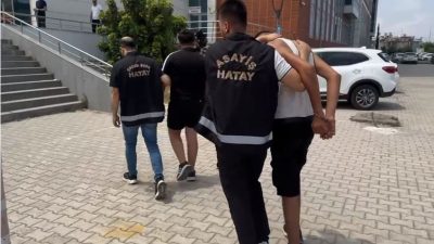 Hatay Emniyet Müdürlüğü ekipleri, asayiş olaylarına yönelik yaptıkları çalışmalar kapsamında,