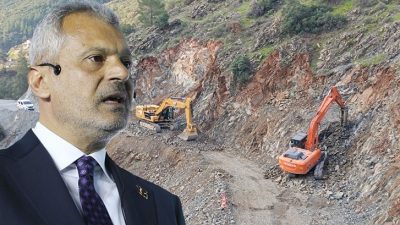 Hatay Büyükşehir Belediye Başkanı Mehmet Öntürk, Madenli yolunun yapımı için