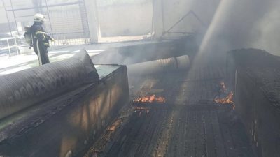 Antakya ilçesi Günyazı Mahallesi’nde bulunan Hatay Cimnastik Salonu’nda, 6 Şubat