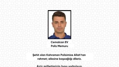 Kocaeli’nde göreve giderken trafik kazası geçiren polis memuru Cemalcan Ev