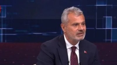 Hatay Büyükşehir Belediye Başkanı Mehmet Öntürk, A Haber TV’de katıldığı