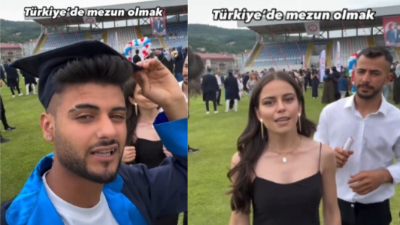 Antakyalı sosyal medya fenomeni Cem Özü, mezuniyetini trajikomik bir video