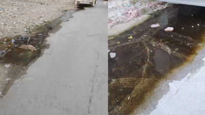 Hatay’ın Defne İlçesi’nde, 6 Şubat’ta yaşanan depremlerin yıkıcı etkileri hala