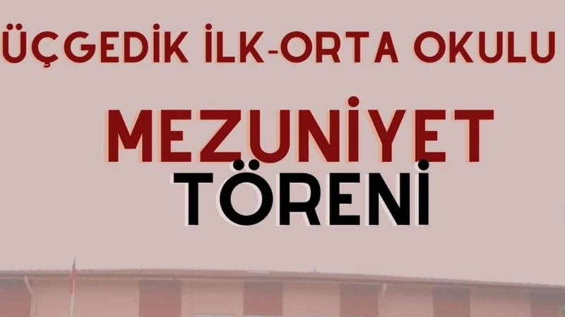 Üçgedik Mahallesi’nde mezuniyet çoşkusu 