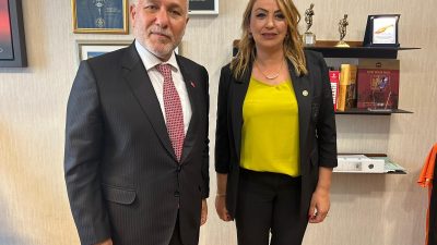 İskenderun’un bir önceki belediye başkanı Fatih Tosyalı, hafta içinde gittiği