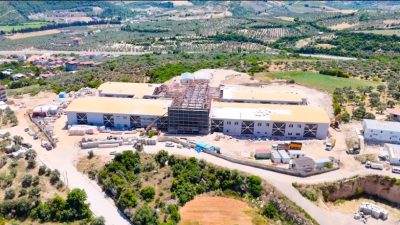 Altınözü ilçesine yapılacak olan 120 yataklı Yeni Devlet Hastanesi’nin inşaatı