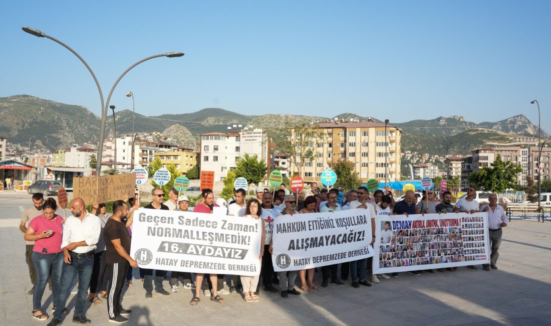 Hatay Depremzede Derneği, depremin