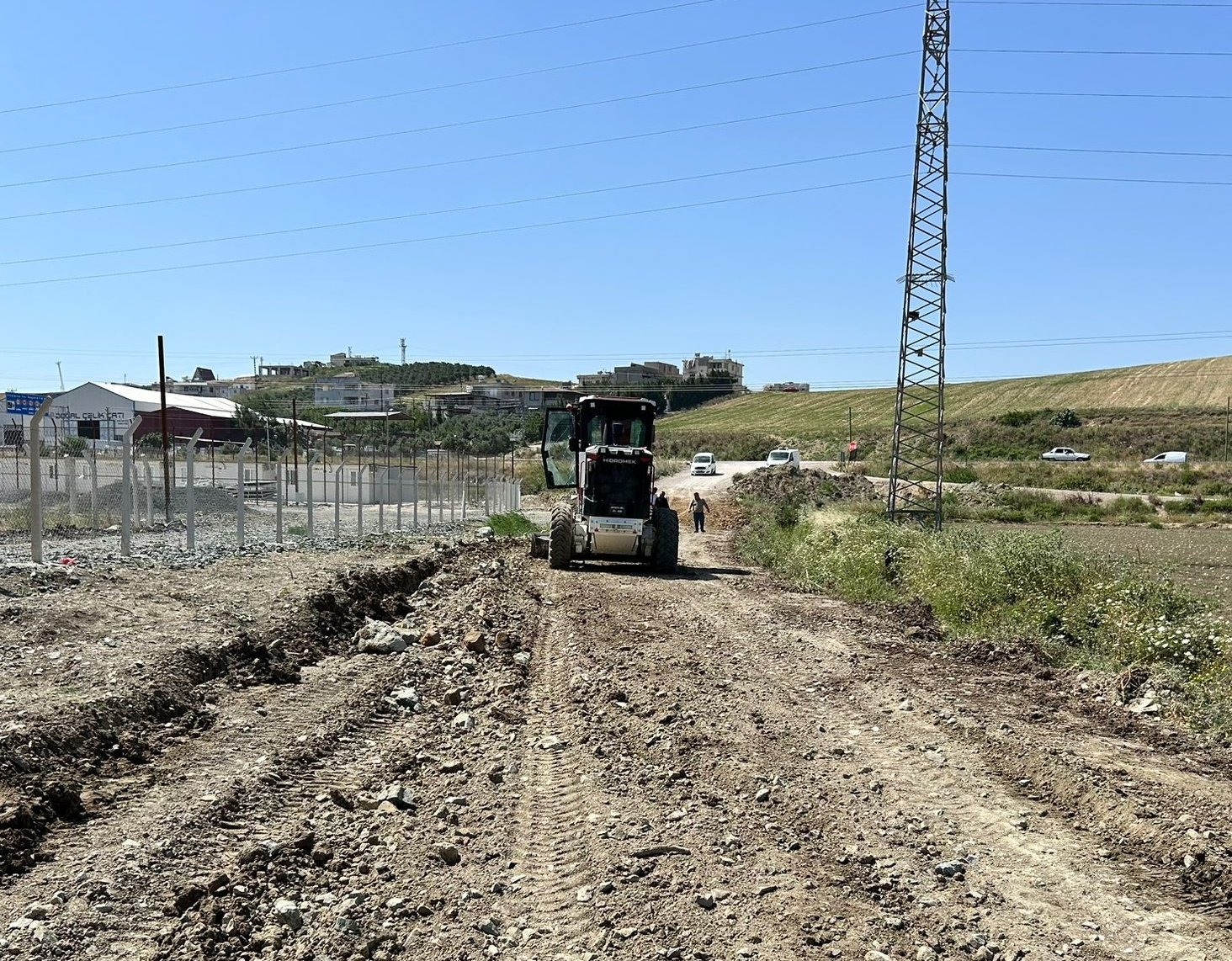 Antakya Belediyesi’nden yol çalışmaları