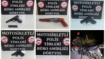 Hatay Emniyet Müdürlüğü ekipleri, Dörtyol ilçesinde gerçekleştirdikleri operasyonda önemli bir