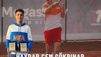 Hatay’ın teniste ilk ve tek milli tenisçisi olan Haydar Cem