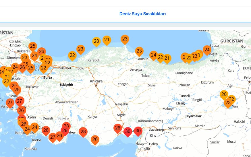 Deniz suyu sıcaklıkları rekor seviyelere ulaştı