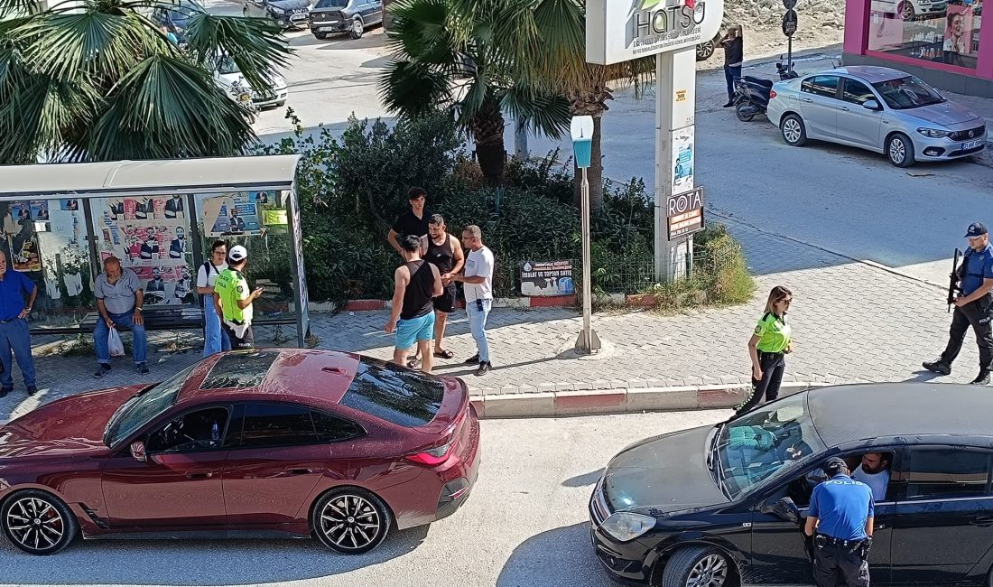 Hatay’ın Samandağ ilçesinde, dron