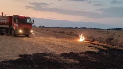 Son günlerde yaşanan anız yangınlarından ders alınmıyor. Bir anız yangını