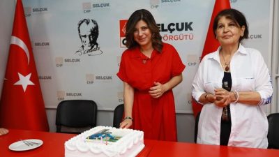 İzmir Efes Selçuk ilçesinde Cumhuriyet Halk Partisi (CHP) Kadın Kolları