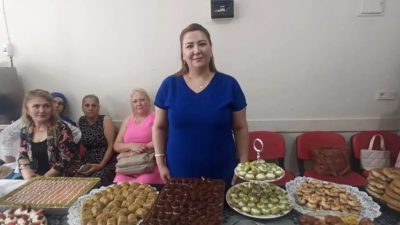 İskenderun Halk Eğitim Merkezi’nde eğitim gören kadınlar, yaşadıkları 6 Şubat