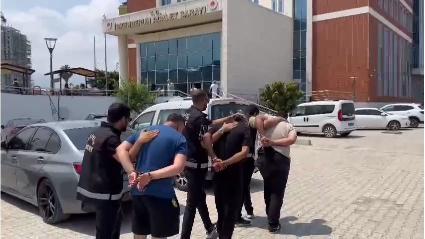 Gasp ve hırsızlık şüphelileri yakalandı