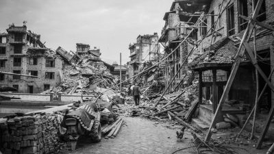 Hatay’ın Antakya ilçesinde, 6 Şubat 2023’te meydana gelen Kahramanmaraş merkezli