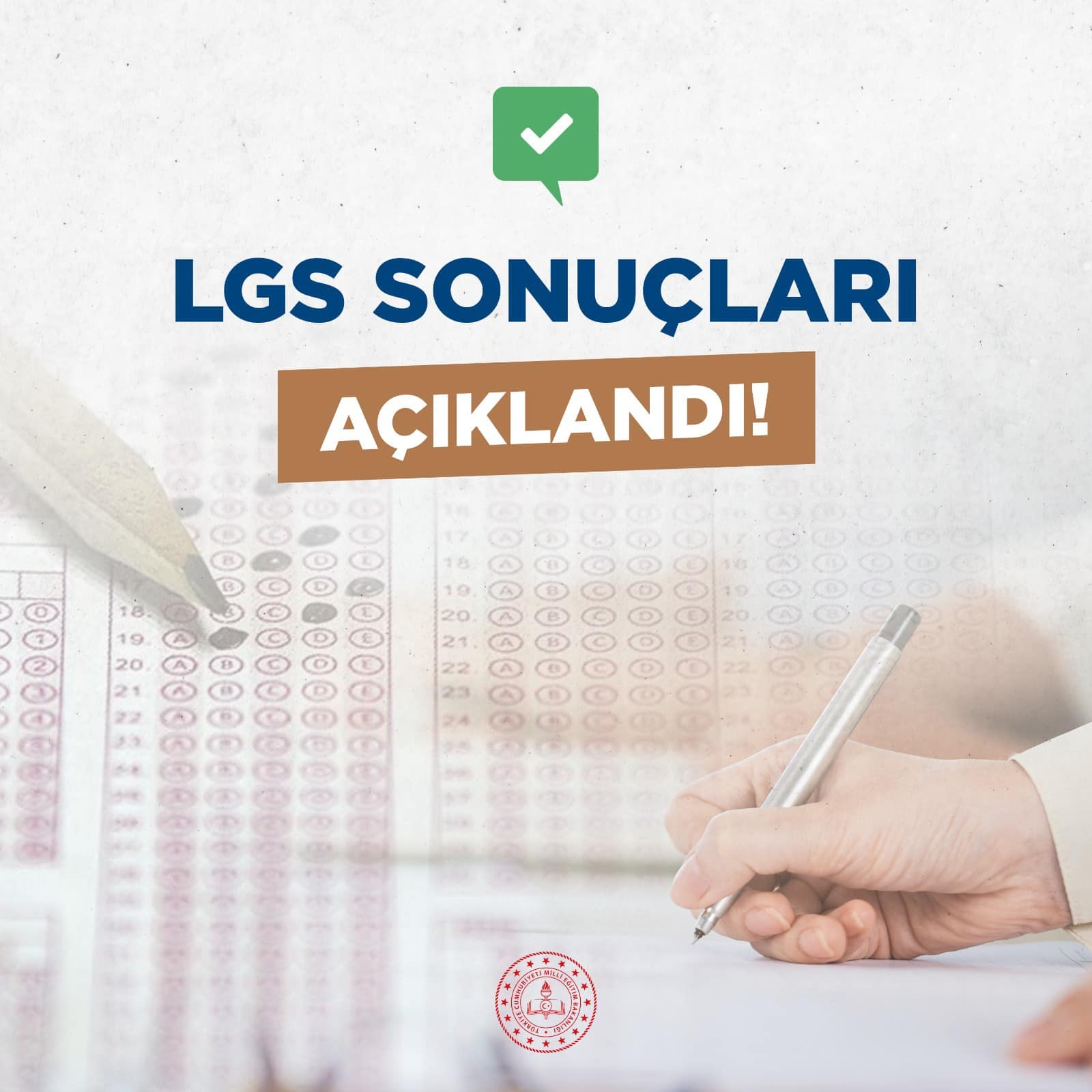 LGS Sonuçları Açıklandı