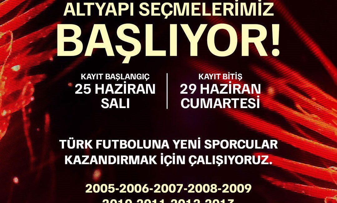 Hatayspor’un alt yapı seçimleri