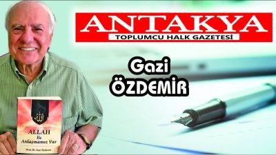 Gazetemiz köşe yazarı Prof. Dr. Gazi Özdemir, yayınlanan 12. kitabını
