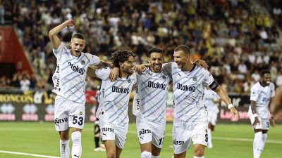 UEFA Şampiyonlar Ligi 2. eleme turu ilk maçında İsviçre’nin Lugano